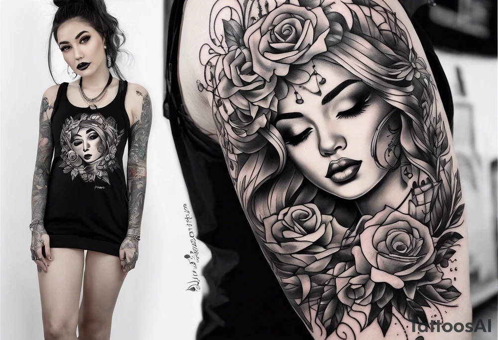 Quote only tattoo. “Love is never as real as its loss” tattoo idea