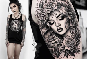Quote only tattoo. “Love is never as real as its loss” tattoo idea
