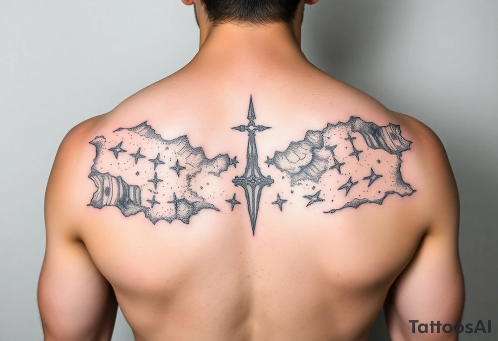 The milky way but make it ethreal tattoo idea