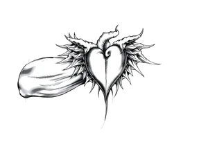 Heartless tattoo idea
