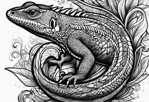 lizards tattoo idea