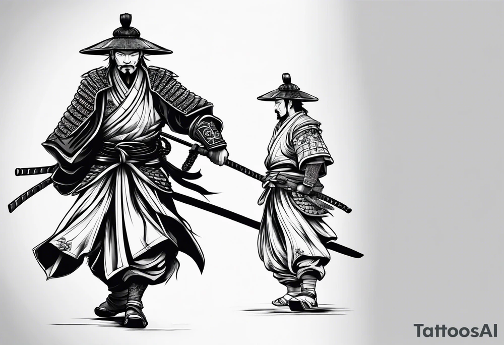 samurai tattoo idea