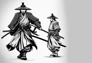 samurai tattoo idea