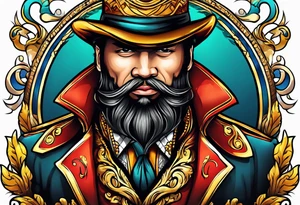 Pimp coat tattoo idea