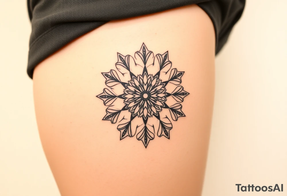 kaleidoscope tattoo idea