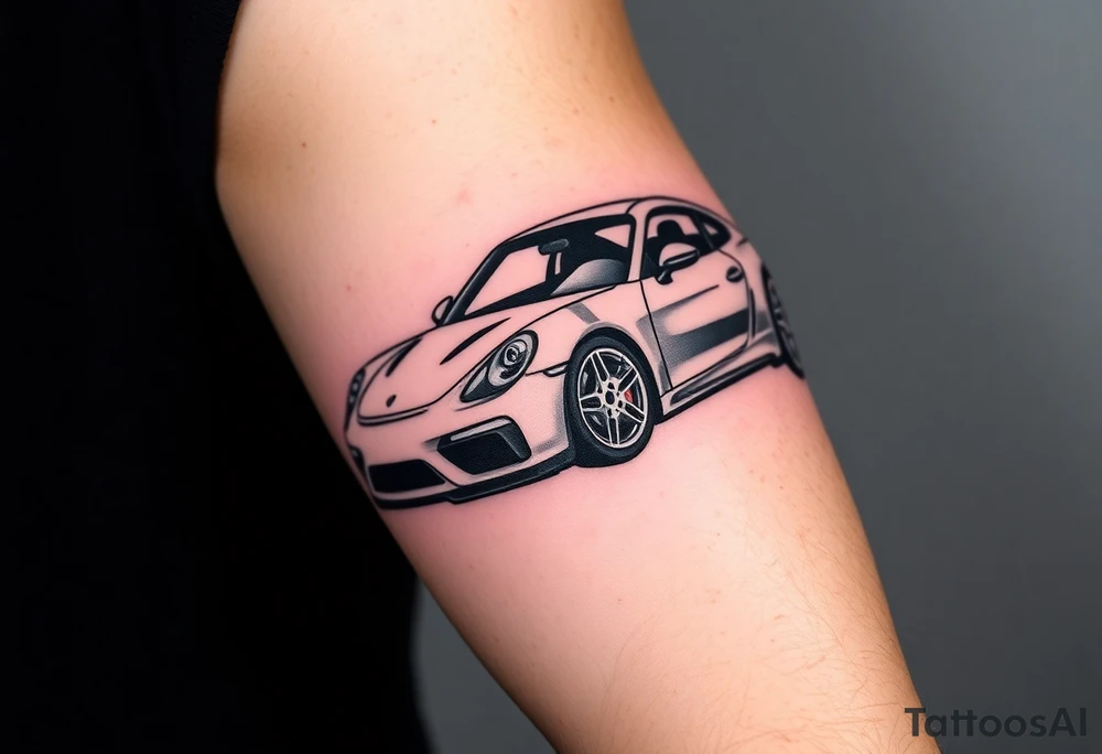 Make me something car related tattoo idea