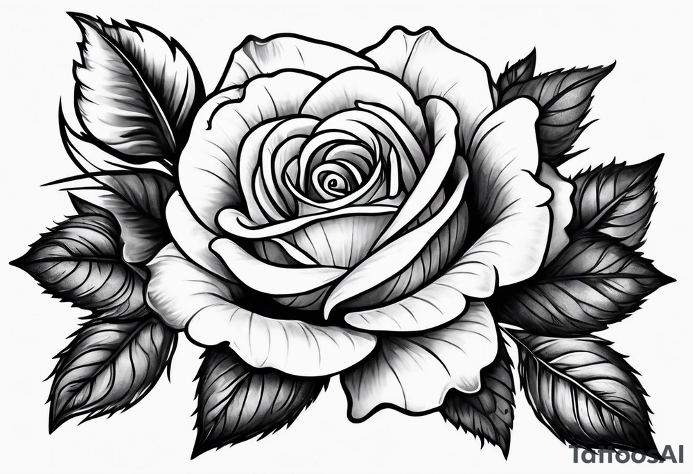 Tiny roses on shoulders tattoo idea