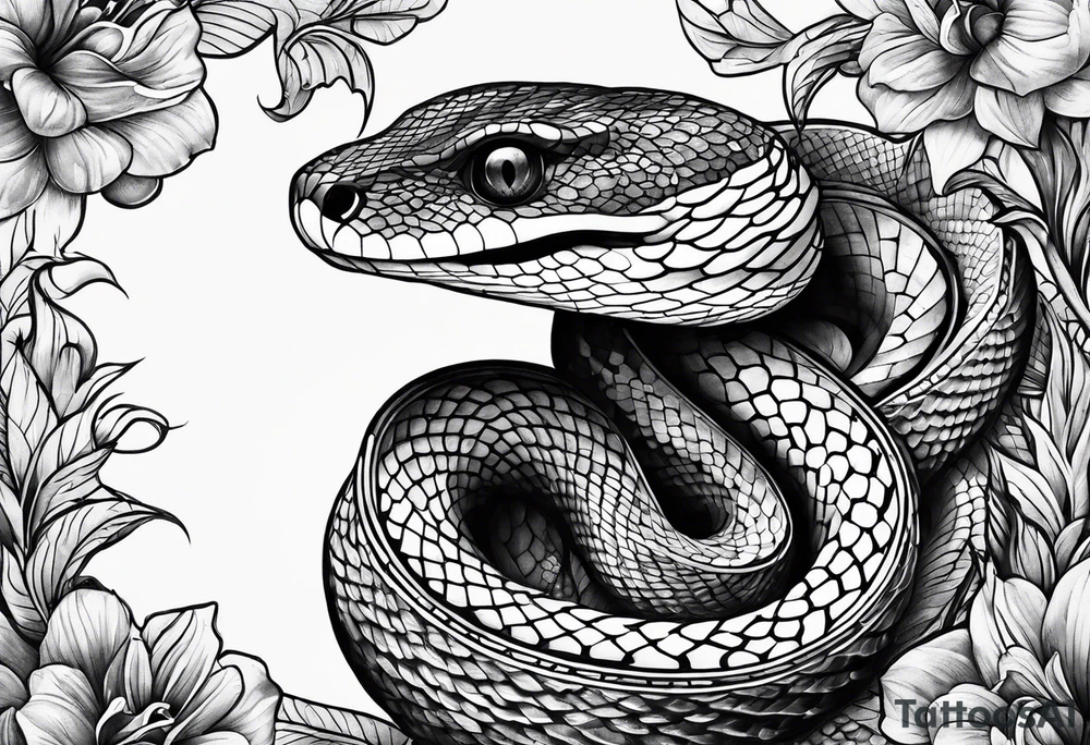 Snake tattoo idea