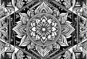 background design tattoo idea