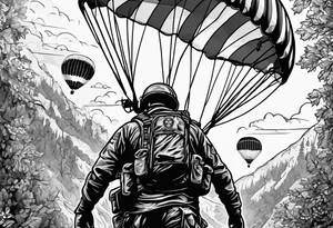 paratrooper, Slovan Bratislava, J.A.L., number 22 tattoo idea