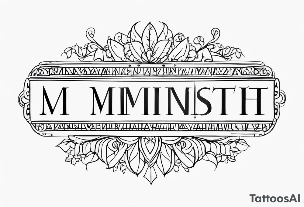 My birthday 9/23/2005 in Roman numerals tattoo idea