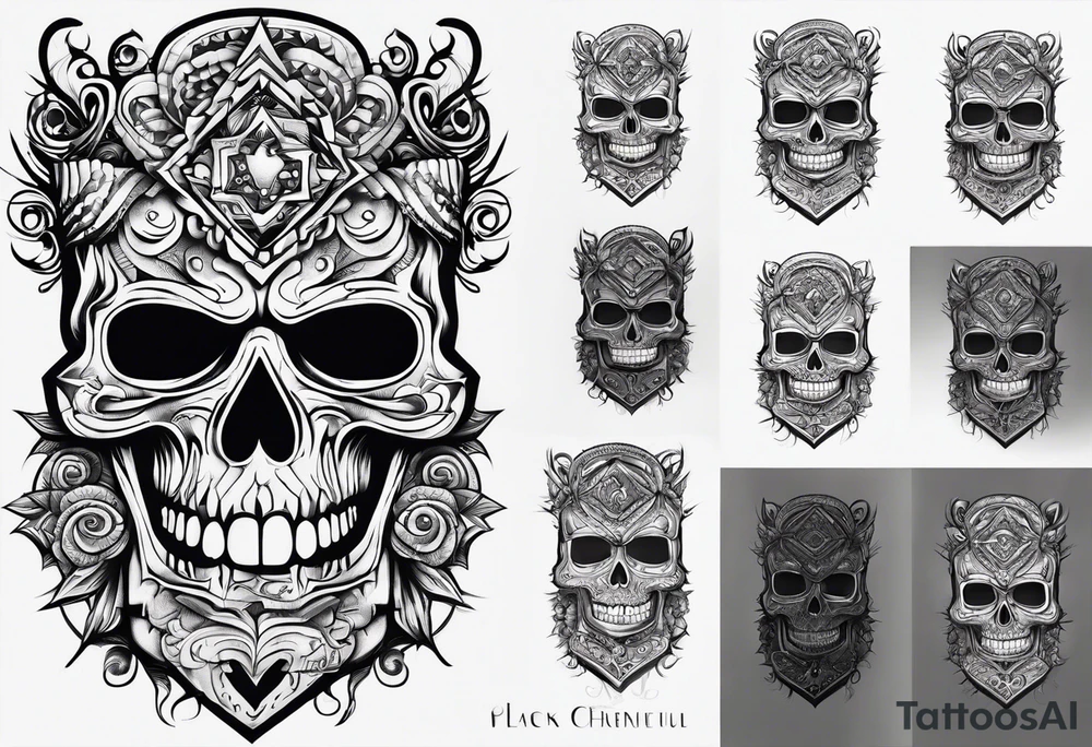 Rock a billy tattoo idea