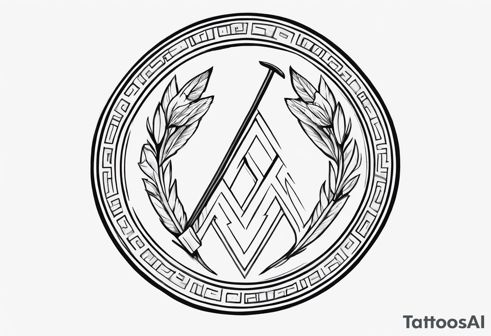 greek spartan lambda tattoo tattoo idea