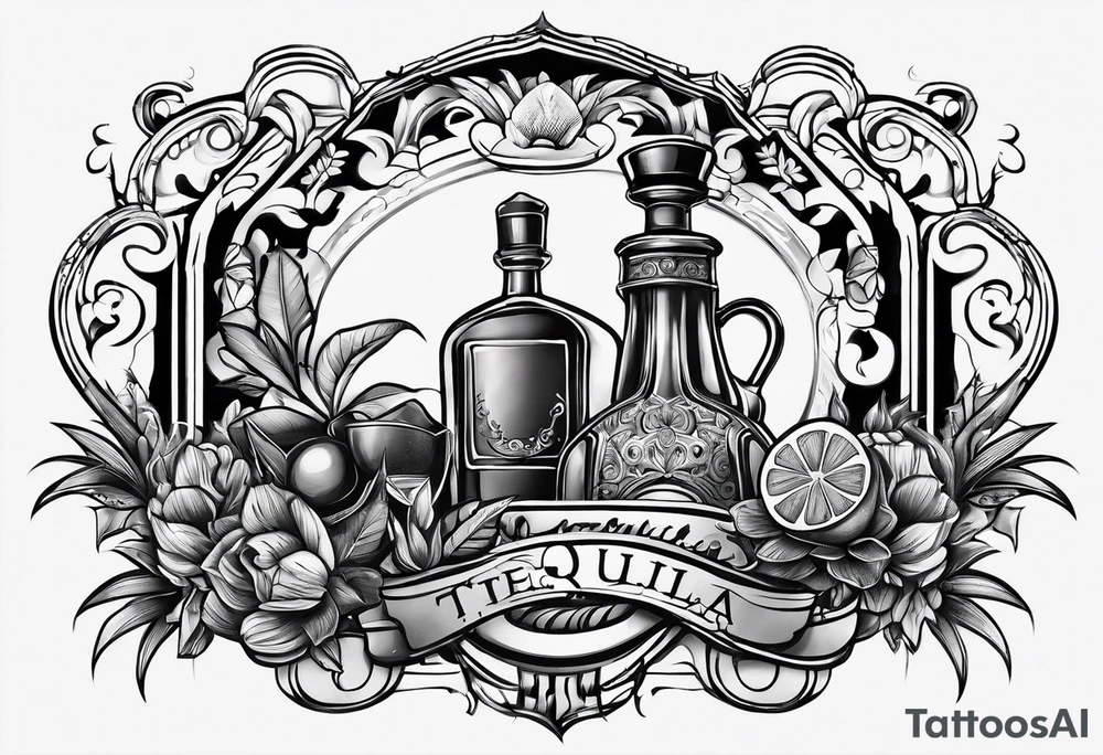 Tequila tattoo idea