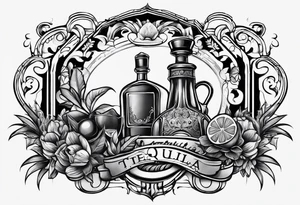 Tequila tattoo idea