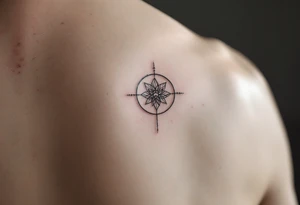 A tattoo that gives off fashion, and streetwear tattoo idea