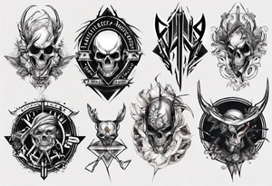Avicci logo tattoo idea