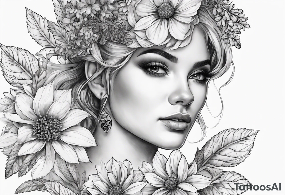 ageratina altissima tattoo idea