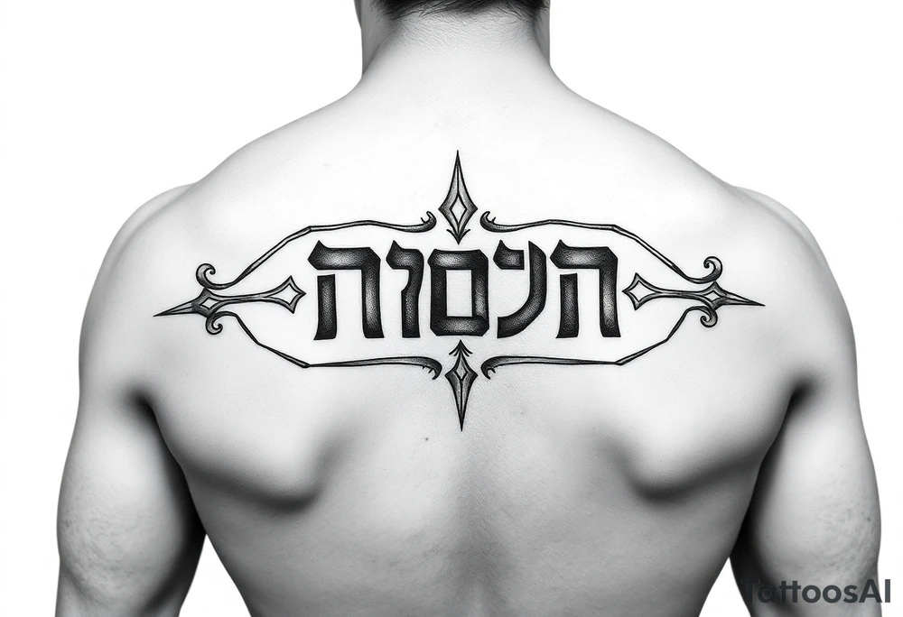 hebrew tattoo idea