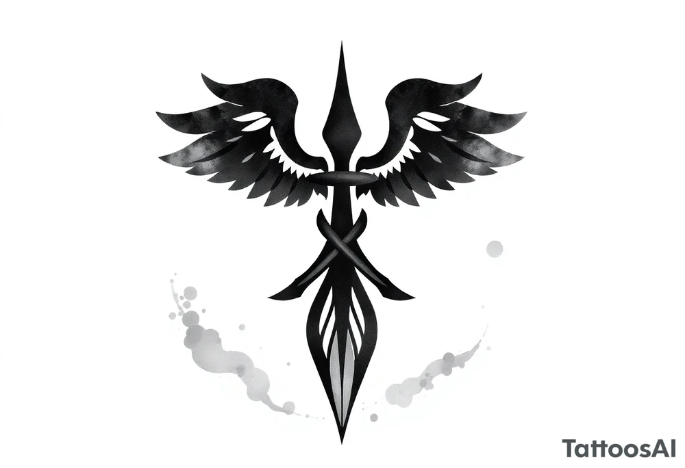 Symbol for complete surrender tattoo idea