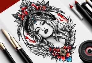 I WANT TO DO A MEMORIAL TATTO FOR MY FATHER. HE BAST A WAY IN 17.03-2016 tattoo idea