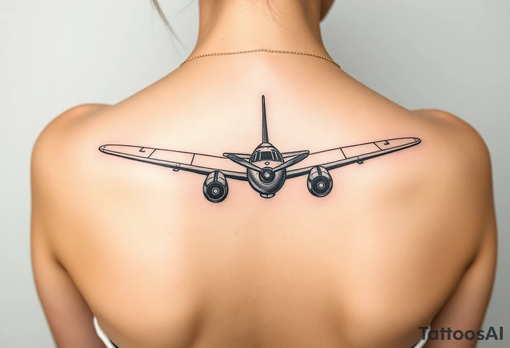 P-38 bomber tattoo idea