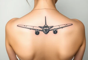 P-38 bomber tattoo idea
