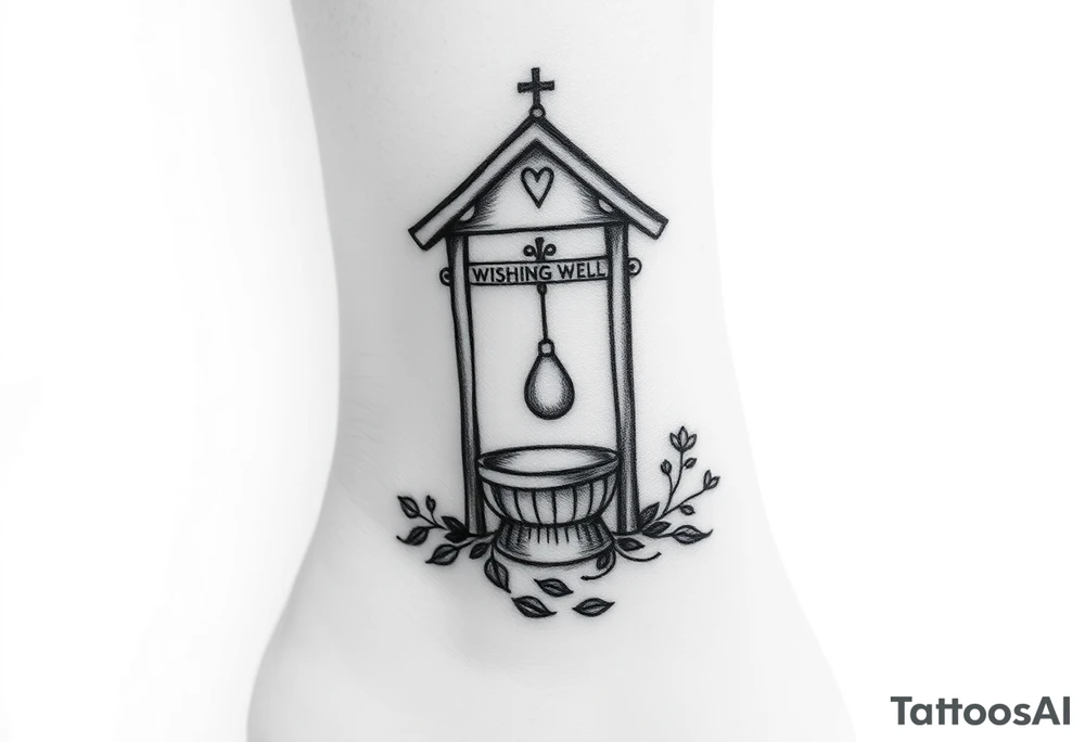 Wishing well tattoo idea