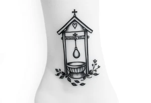 Wishing well tattoo idea