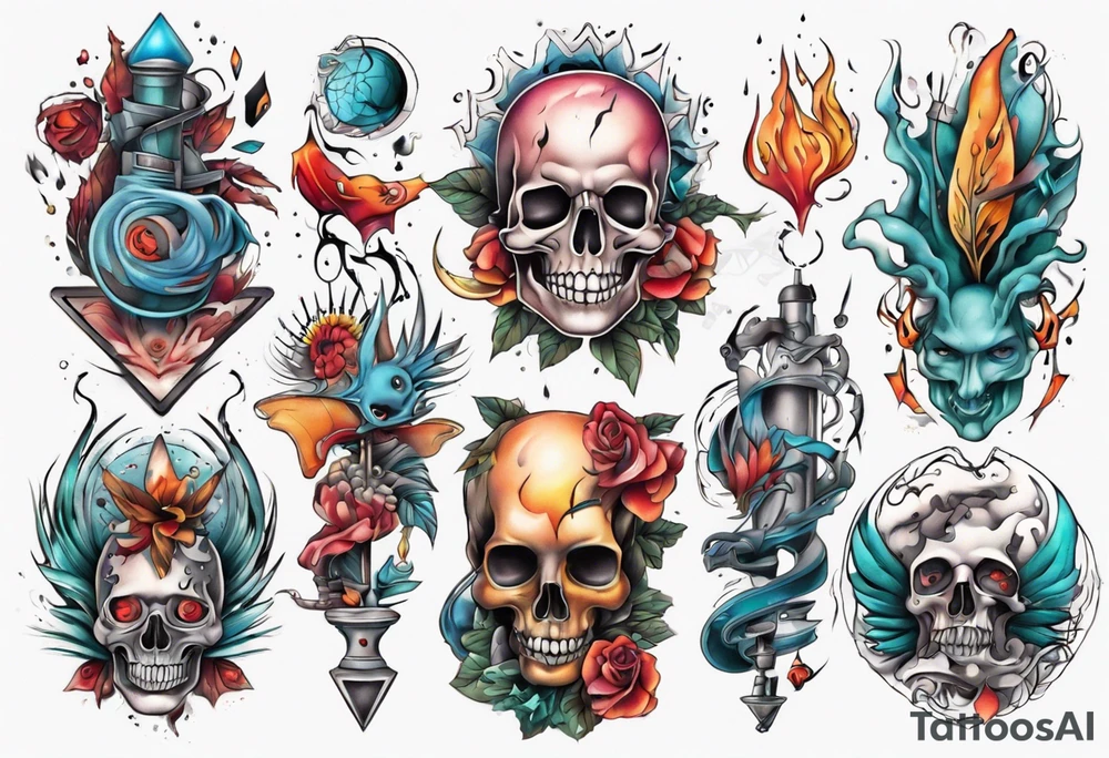 Boobs tattoo idea