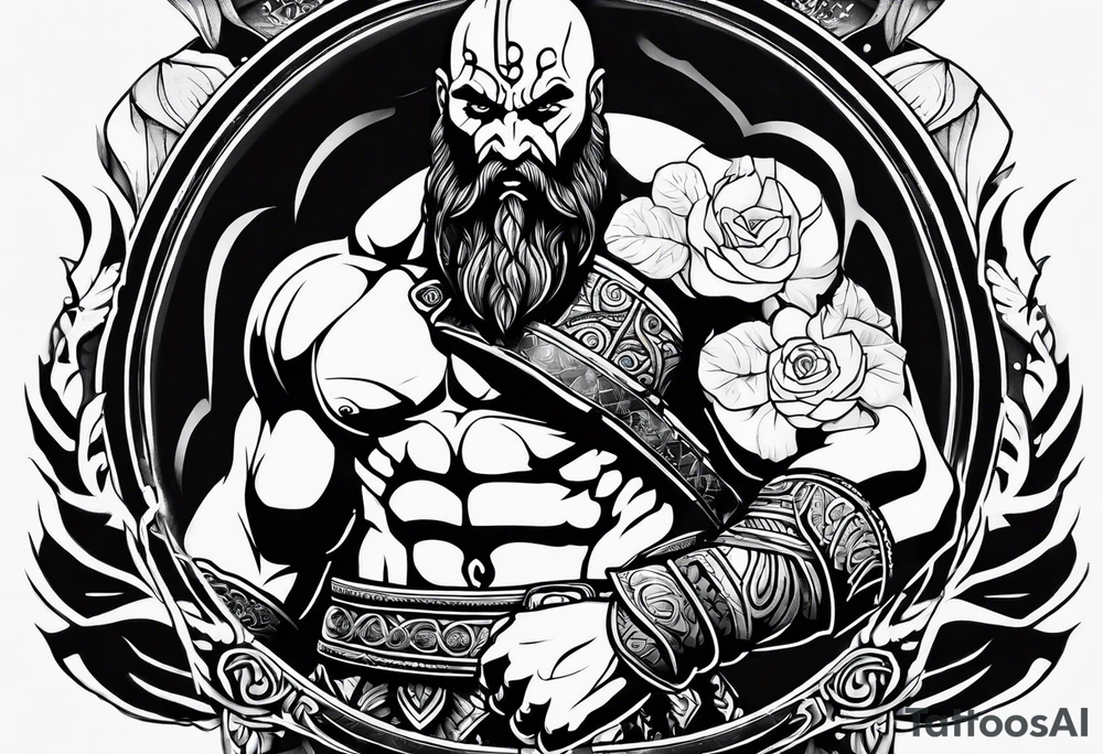 god of war tattoo idea