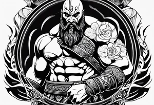 god of war tattoo idea