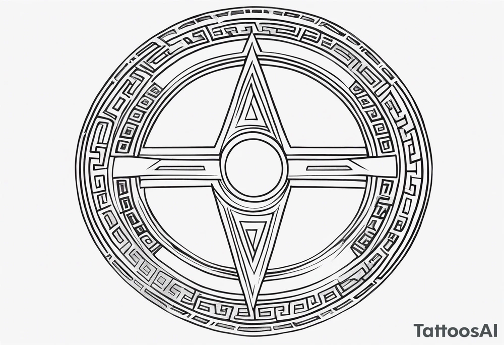 Ancient greek symbol tattoo tattoo idea