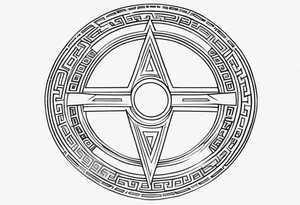 Ancient greek symbol tattoo tattoo idea