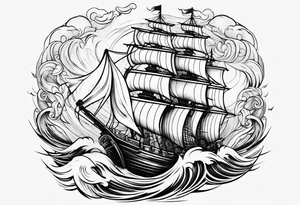 full body strong mythical giant cyclone tattoo idea