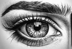 Eyes tattoo idea