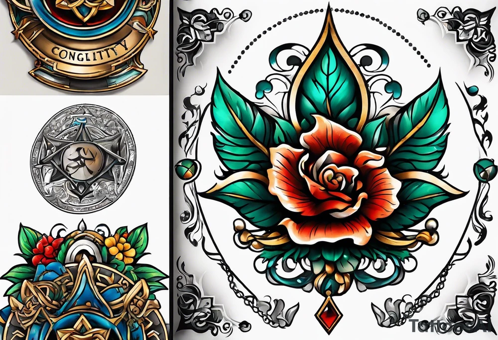 compliance-oriented tattoo calling to action to be part of integrity using compliance symbols tattoo idea