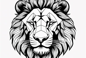 Trident with snake wrapped around it tattoo idea