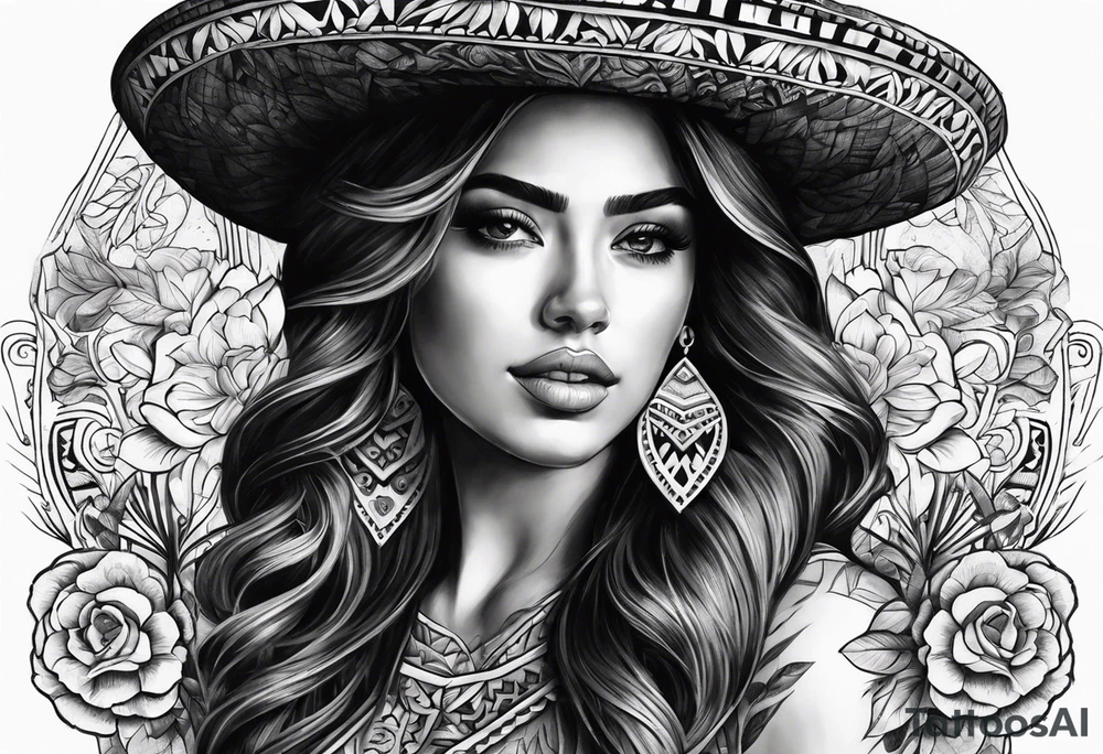 mexican style tattoo tattoo idea