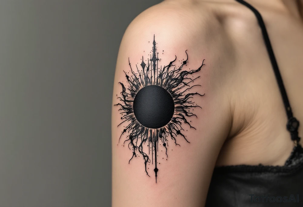 Dark Eclipse  ending everything tattoo idea