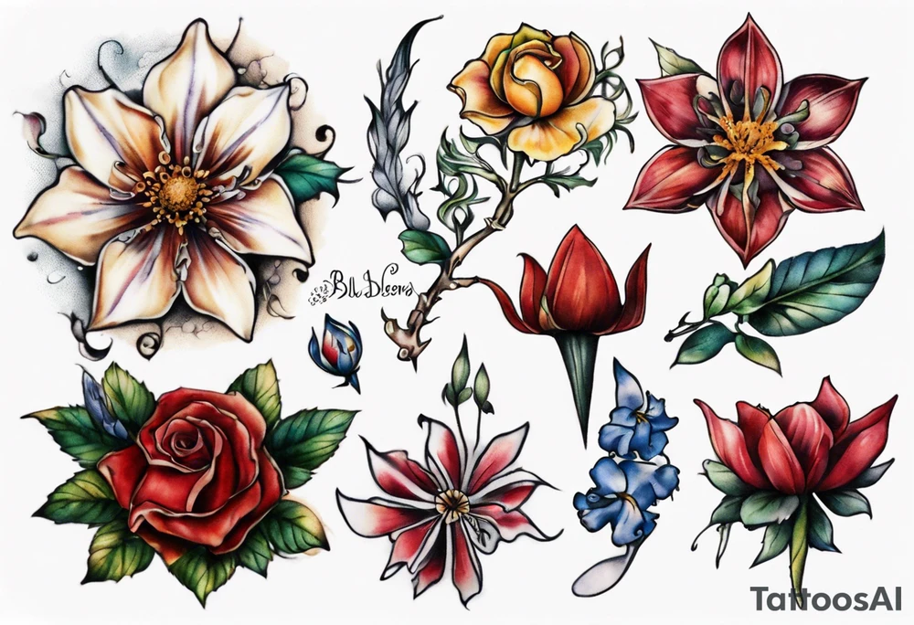 blume des lebens tattoo idea