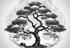 family tree tattoo idea