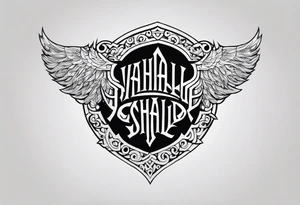 Valhalla on fireshield sword tattoo idea