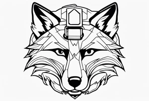 army angry fox commando tattoo idea