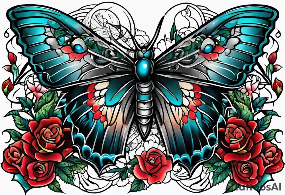 Neo traditional tattoo idea