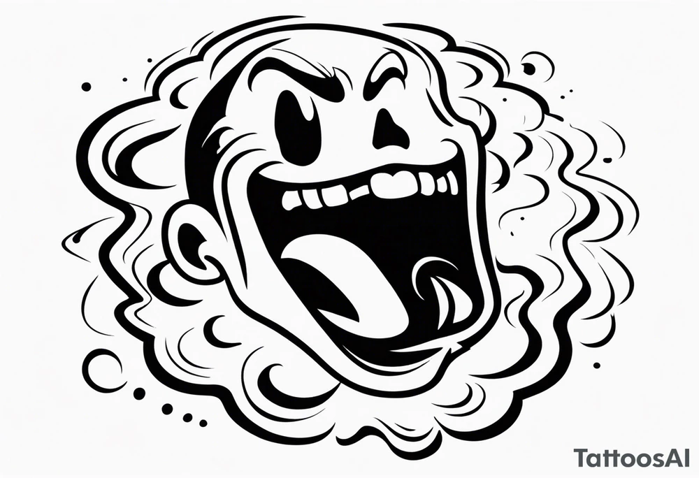 Scream tattoo stencil tattoo idea