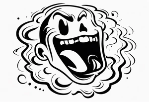 Scream tattoo stencil tattoo idea