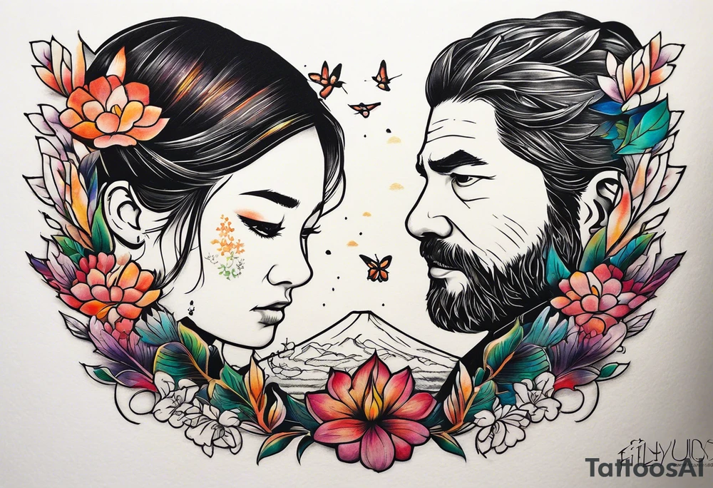 Last of Us firefly tattoo that incorporates Pride colors. No characters! tattoo idea