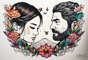 Last of Us firefly tattoo that incorporates Pride colors. No characters! tattoo idea