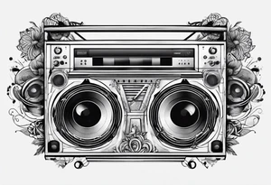 daft punkt making musik tattoo idea